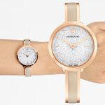 SWAROVSKI 施華洛世奇 送禮 CrystallineDelight 璀璨晶鑽女錶 手錶-34mm 5642218, , large