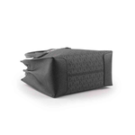 Michael Kors Mercer Logo 吊飾塗層帆布二用包/黑色, , large