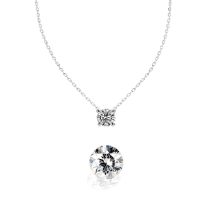 BÉLLE MADAME Starlit Promise – The One and Only 0.30ct Diamond Necklace + 0.50ct Loose Diamond,  BÉLLE MADAME Starlit Promise – The One and Only 0.30ct Diamond Necklace + 0.50ct Loose Diamond