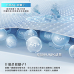 【KIKY】慕尼黑銀離子乳膠彈簧床墊6尺, , large