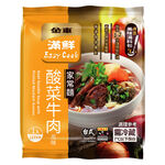 Easy cook beef noodle soup with pickled , , large