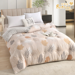 【Betrise】Ningxia Chukai | Graphene Thermal Storage Antibacterial Tencel Skin Friendly Velvet Washable Warm Winter Quilt 180x210CM-Upgraded Thickened Version 3kg, , large