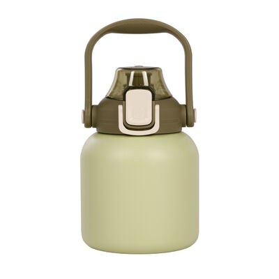 日光生活手提彈蓋胖胖水壺800ml-綠油油H788-3
