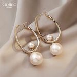 【Gulicc】古莉可 耳環 典雅珍珠耳環, , large