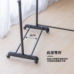 金德恩 GS MALL 台灣製造 百變雙桿收合曬衣架 曬衣架  雙桿衣架 棉被架 曬衣支架 毛巾架 衣櫥架 晾曬架, , large