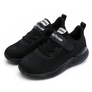 兒童慢跑鞋GA08540/6<黑色-24.5cm>
