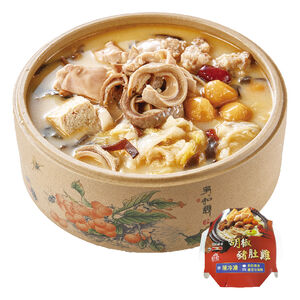 Stewed Chicken  Pig Stomach Soup