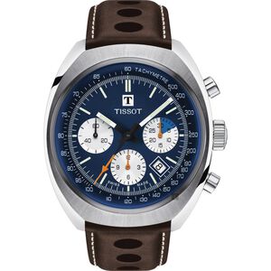 TISSOT天梭 Heritage 1973 機械手錶-43mm  T1244271604100