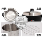 SPT Sunpentown 11-Person Stainless Steel Health Cooker SSC-12LDCB, , large