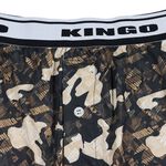 KINGO-超大尺碼-男 排汗 平口彈性內褲-卡其-445901, , large