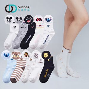 (多款)迪士尼 Disney次繡長襪【旺達棉品】WP-A314