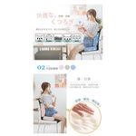 【格藍傢飾】水玉涼感舒壓美臀墊+腰靠墊 (三色可選), , large