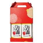 季節的恩惠100日本青森縣產蘋果汁1000mlx2, , large