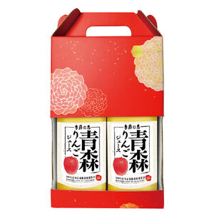 季節的恩惠100日本青森縣產蘋果汁1000ml
