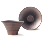 [豐名日本餐具] 4.0"喇叭型深井 金銅釉 / C04DB0-334, , large