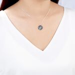【Angel & Me】12 星座 正反 雙面 硬幣 s925 純銀 項鍊 生日 情人節 禮物, , large