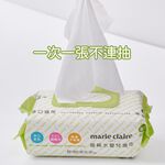 美麗佳人加厚嬰兒濕巾(80抽x1包) 純水加厚濕巾 純水濕巾 掀蓋式 柔膚濕巾 EDI純水 加厚款 【旺達棉品】MC-DR80, , large