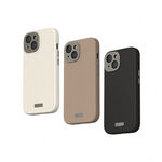 Moshi iPhone 15 Napa 皮革保護殼 支援Magsafe 手機殼-iPhone 15 Pro,奶酒白 (現貨), , large