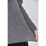 (S) earth music ecology高領灰色長袖上衣二手衣, , large
