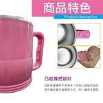 PERFECT 理想牌 極緻316不鏽鋼雙層隔熱杯 8cm粉藍-Leidea樂德兒, , large