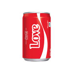可口可樂獨家LOVE迷你罐200ml, , large