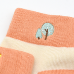 minihope美好的親子生活-刺繡寬口短襪-小樹-15-19(止滑), , large