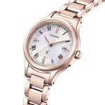 CITIZEN 星辰 XC 輕奢光 光動能鈦金屬電波女錶 送禮推薦-27mm ES9497-96A, , large