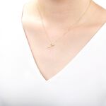 【Angel & Me】許願 星星 仙女棒 s925 純銀 厚鍍24k純金 項鍊, , large