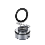 【Timo】360° Rotating Vacuum Suction Magnetic Phone Mount (Supports Magsafe)-Sliver, , large