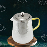 milomix 錘紋耐熱玻璃泡茶壺-900ml-2入, , large