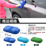 Large Microfiber Car Wash Sponge, 深藍, large