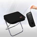 【上手家居】輕便口袋椅 黑色(折疊椅/露營椅/摺疊椅/椅凳/小板凳/童軍椅/休閒椅/戶外椅), , large