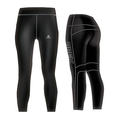 【臺灣製】AS-9487 入門必備高效機能款 AREX SPORT 女款–彈力包覆訓練壓縮褲 吸濕/排汗/快乾/抗UV