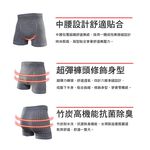 【AREXSPORT台灣製】P012 男竹炭內褲 無痕內褲 四角運動內褲 加大內褲 消臭內褲 竹炭四角內褲, , large
