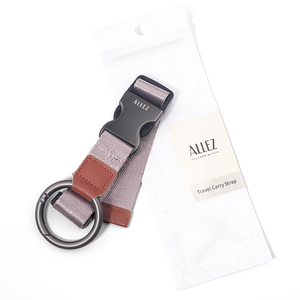 【ALLEZ】Multi-functional Luggage Hook Mauve Grey