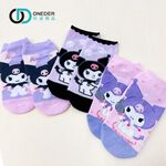 (多款)Sanrio 三麗鷗 酷落米短襪【旺達棉品】KU-A504, , large