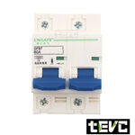 《tevc》F007 DC 無熔絲 雙切 空氣開關 直流 50A, , large