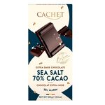 CACHET MILK CHOCOLATE  70SEA SALT, , large