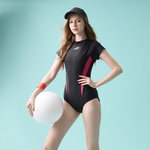 MONINA  MIT short-sleeved triangle swimsuit, a must-have for diving  -2L, , large