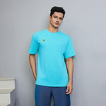 【FALALI】短袖冰感T恤-男(水藍), , large