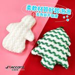 shower puff, , large