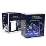 NASA卡門線大氣層耐熱玻璃燒杯, , large