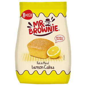 Naturally flavored Lemon Cakes