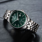 CITIZEN 星辰 光動能城市手錶-綠 BM7569-89X, , large