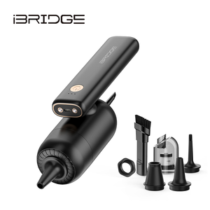 iBRIDGE Cordless Mini Multi-Function Lighting Vacuum Cleaner - Black