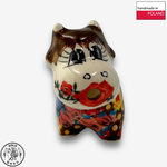 【SOLO歐洲家居】波蘭製 Cerraf 波蘭陶 60ml 牛造型奶盅 繁花深處系列, , large