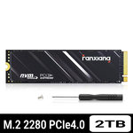 [FANXIANG] SSD solid state drive M.2 2280 PCIe4.0 read speed 5000MB/s support PS5- SP610-2TB, , large