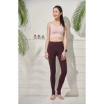 YOGA FLOW Dale Bra - 交錯層次短版上衣 - 嫣红粉 Apricot Pink, , large