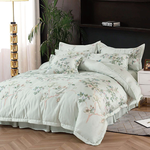 【多利寶寢具】FITNESS_100%純天絲頂級60S雙人七件式床罩組-花寐, , large