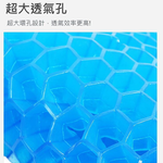 ⭐️Soft & Breathable⭐️ Instant Cooling Honeycomb Seat Cushion, Cooling Cushion, Chair Pad, Ice Gel Cushion, Egg Crate Design, Pressure-Relief Grid, High Resilience, Perfect for Long Sitting, , large